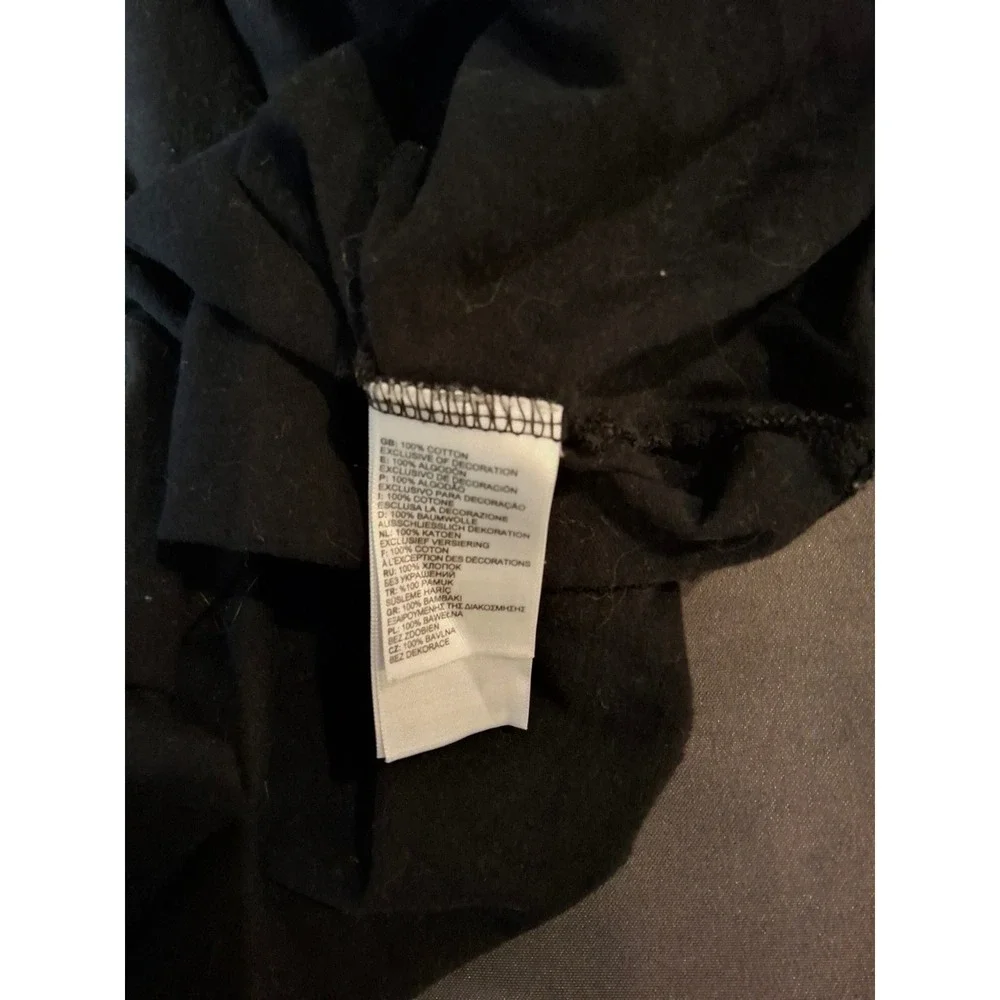 The North Face Mens Black Half Dome Blueprint Graphic Long Sleeve T-Shirt Large